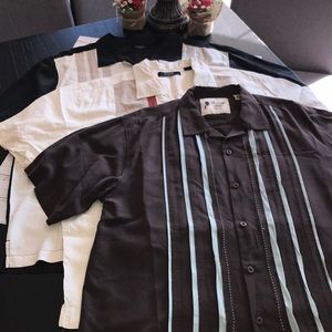 Bundle 100% Silk Button Downs